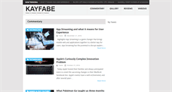 Desktop Screenshot of kayfabe.com