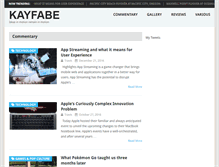 Tablet Screenshot of kayfabe.com